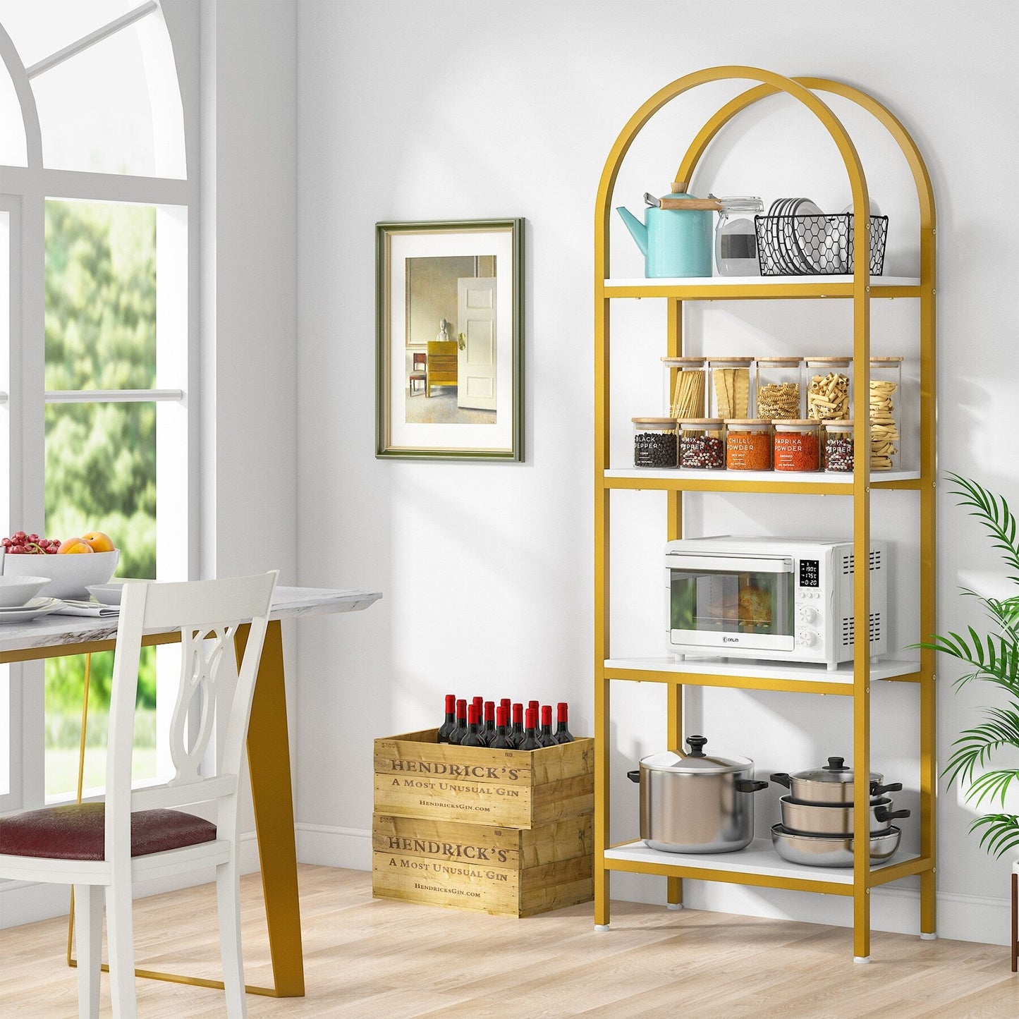 Bibliothèque ouverte, étagères de rangement industrielles avec cadre en métal