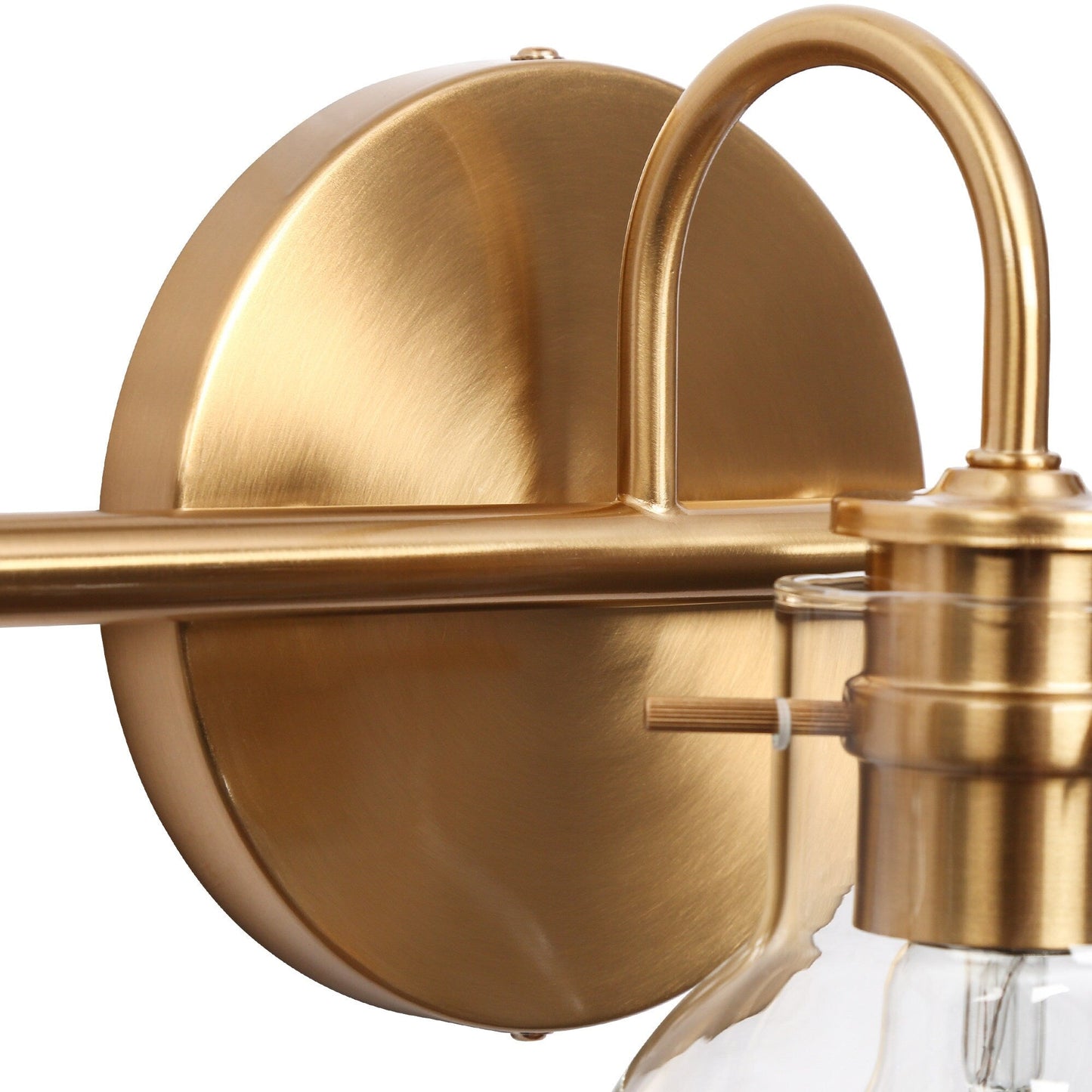 Applique murale moderne à 2, 3, 4 ou 5 lampes pour salle de bain, design minimaliste, en verre