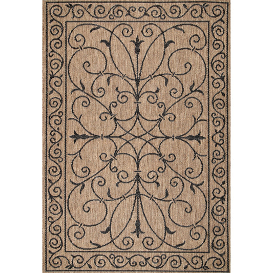 Tapis traditionnel d'intérieur/extérieur Nuloom Kathleen