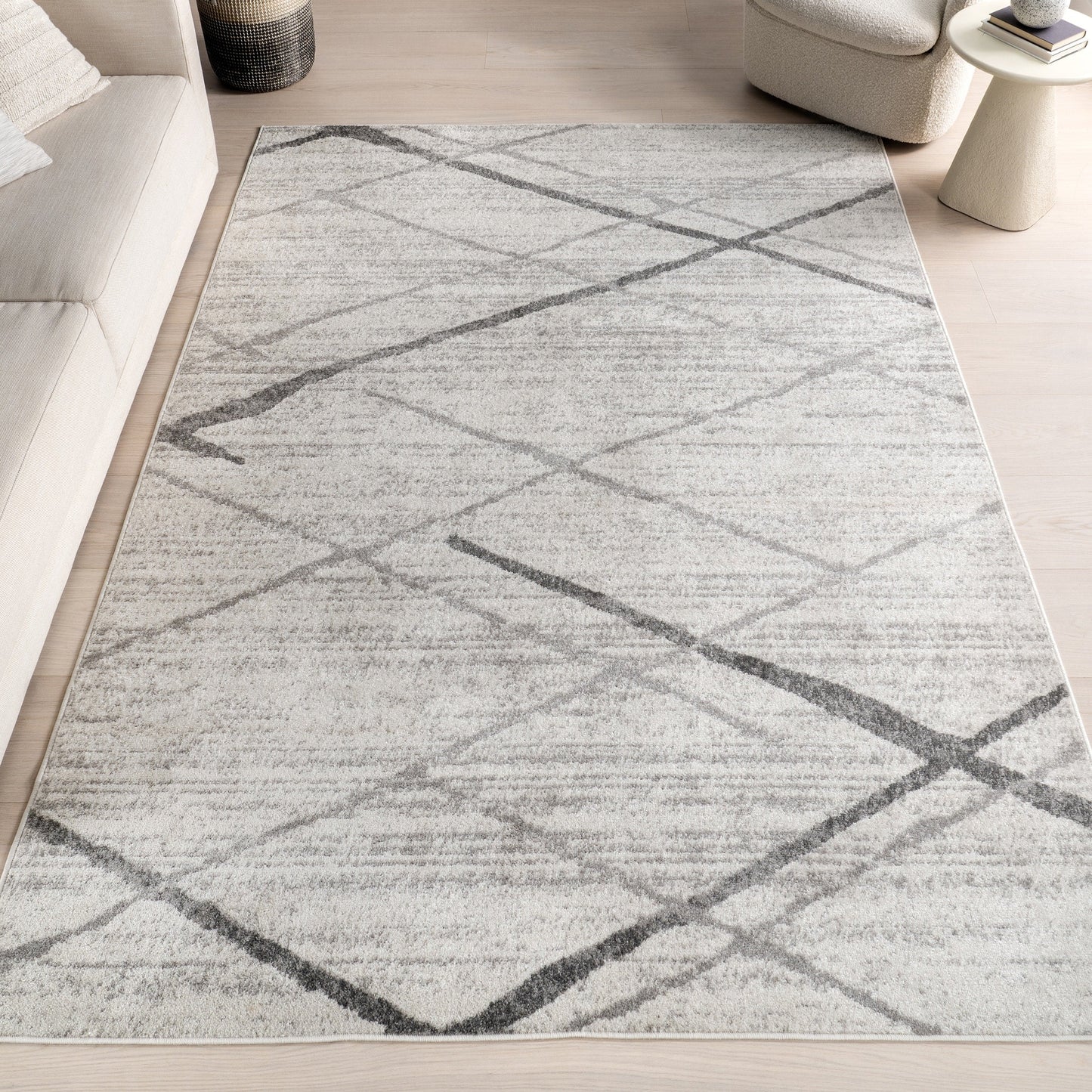 Tapis abstrait moderne Nuloom Skylar