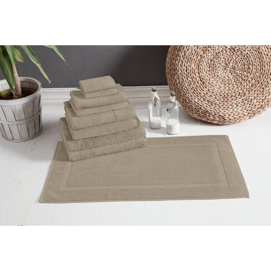 CTT %100 Turkish Cotton Towel Set 8 or 9 Pcs Quick Dry and Absorbent