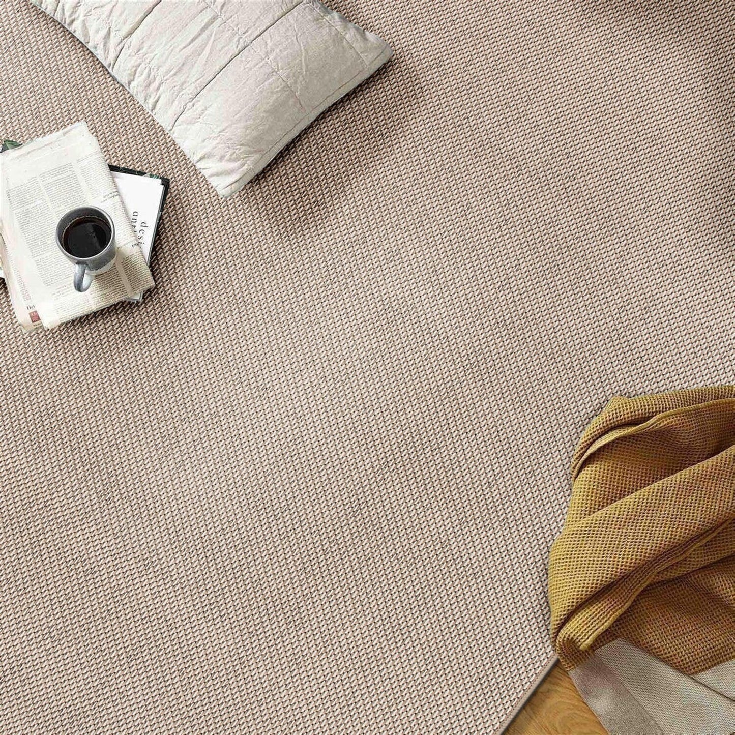 Contemporary Solid Indoor/Outdoor Area Rug