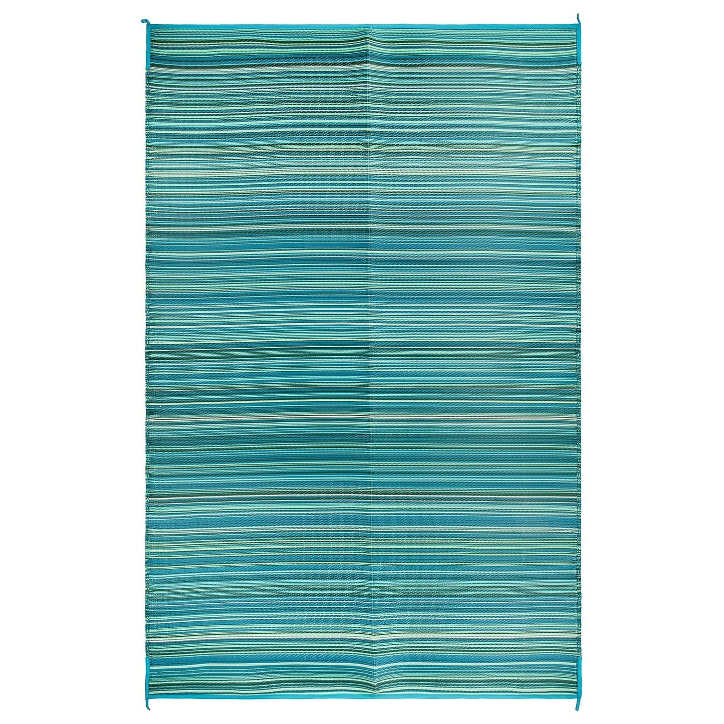 Contemporary Stripe Reversible Plastic Outdoor Rugs