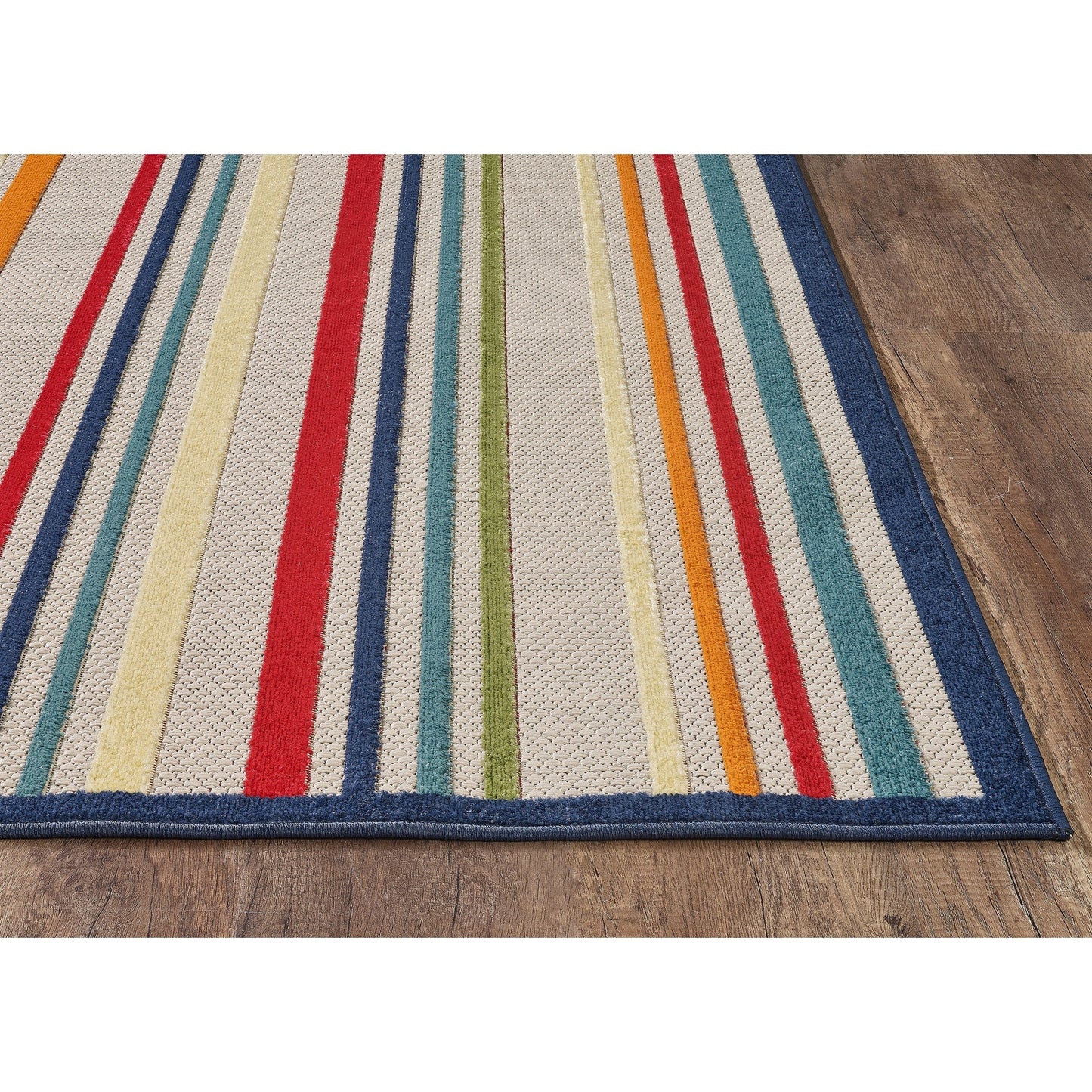 Tapis d'intérieur/extérieur Domani Napa Summer Stripe