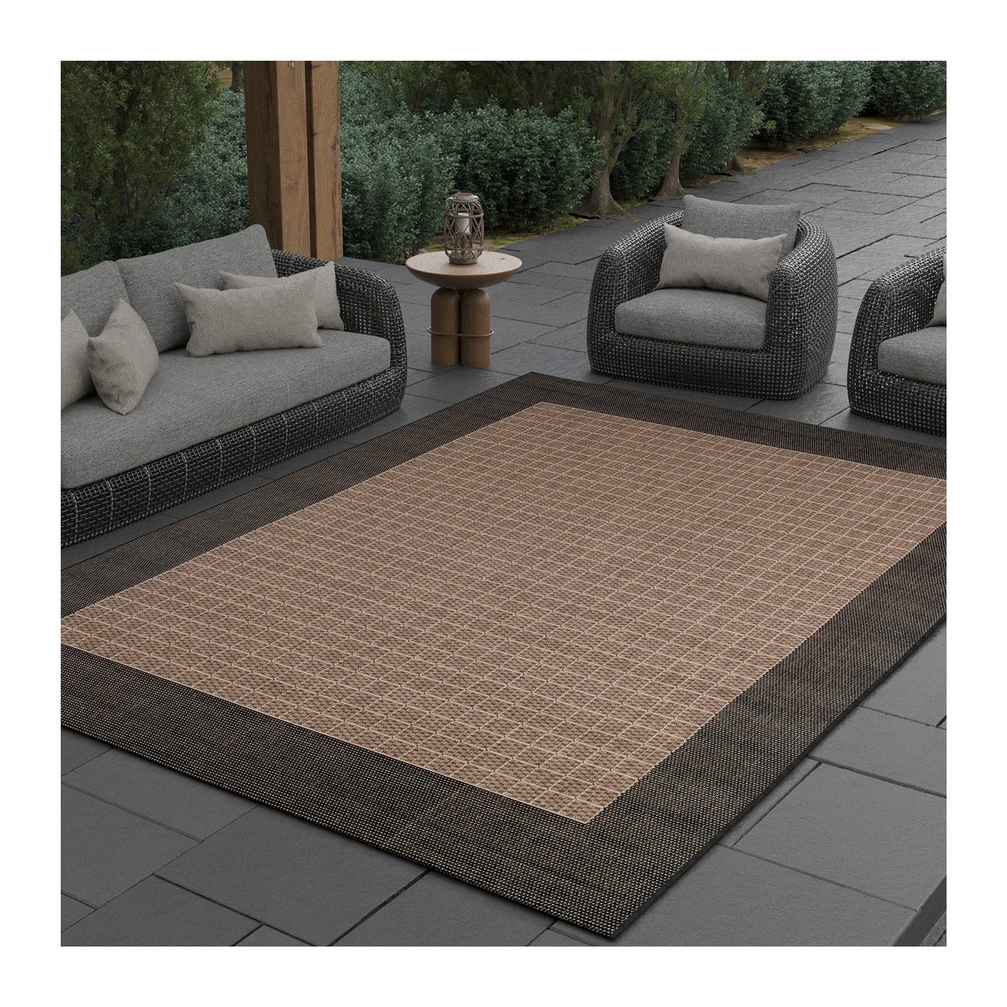 Tapis pergola Dream Decor Quad pour intérieur/extérieur