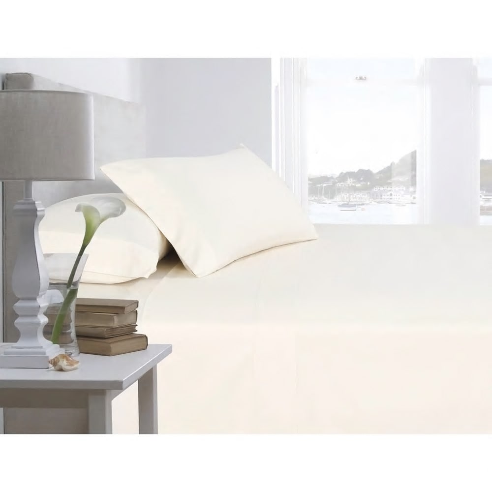 Parure de lit en coton égyptien 600 fils avec poche extra profonde