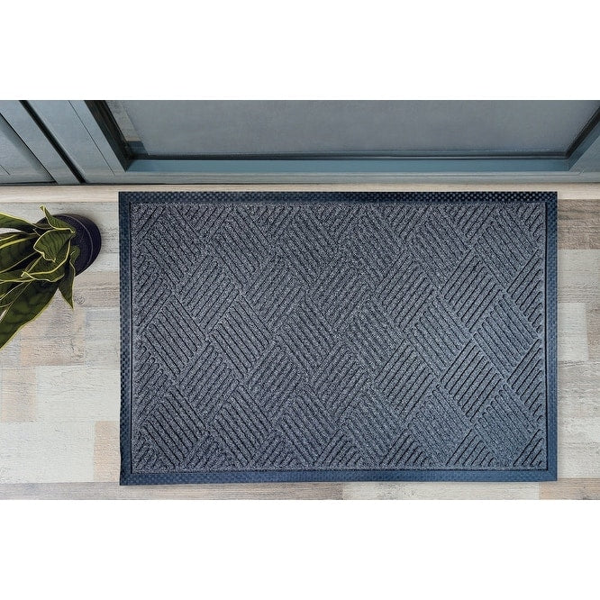 Envelor Door Mat Indoor Outdoor Low Profile Commercial Entryway Rug