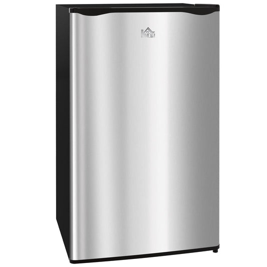 Mini-réfrigérateur HOMCOM de 3,2 pi³ avec congélateur, réfrigérateur compact à une porte avec thermostat réglable