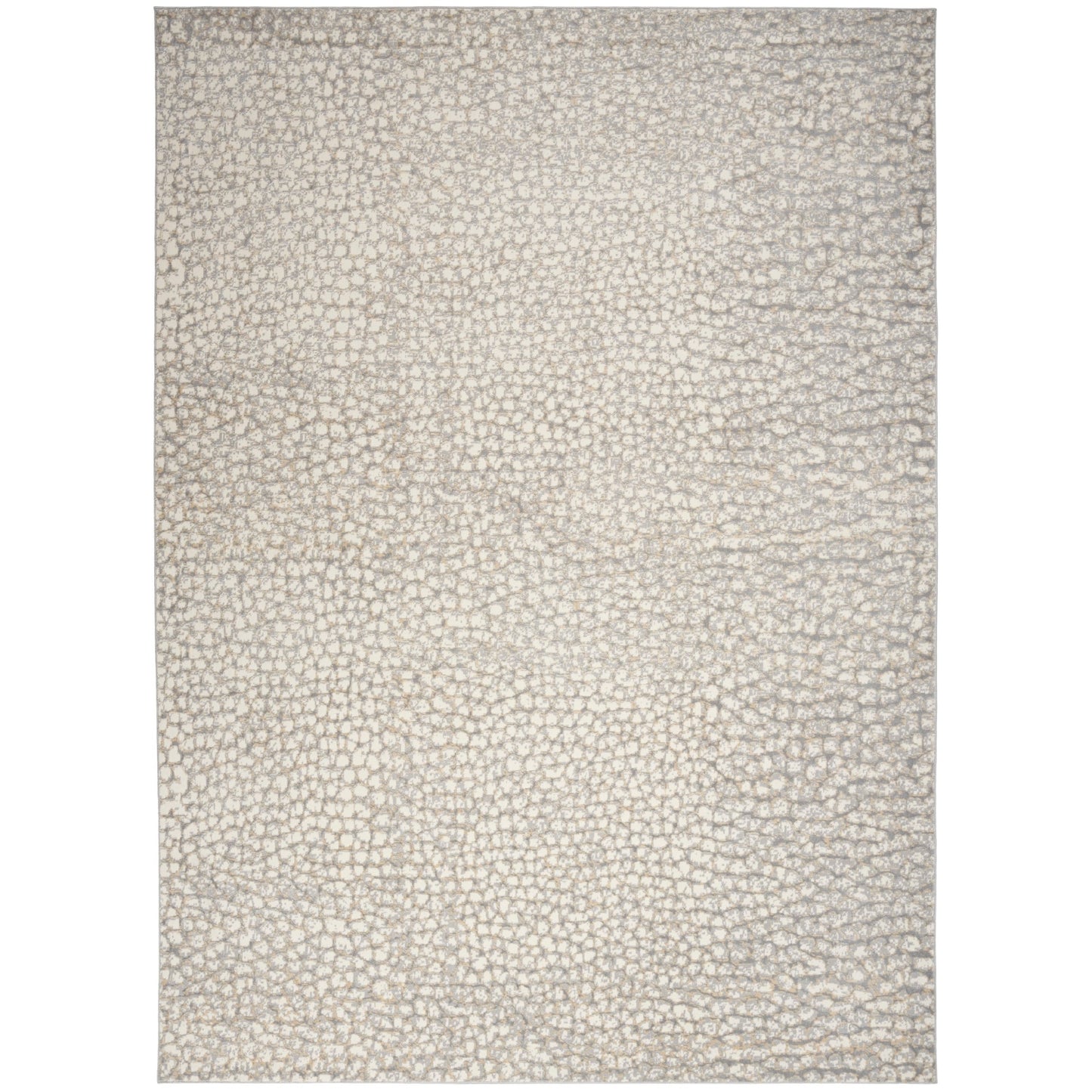 Tapis moderne abstrait en galets Nourison Joli