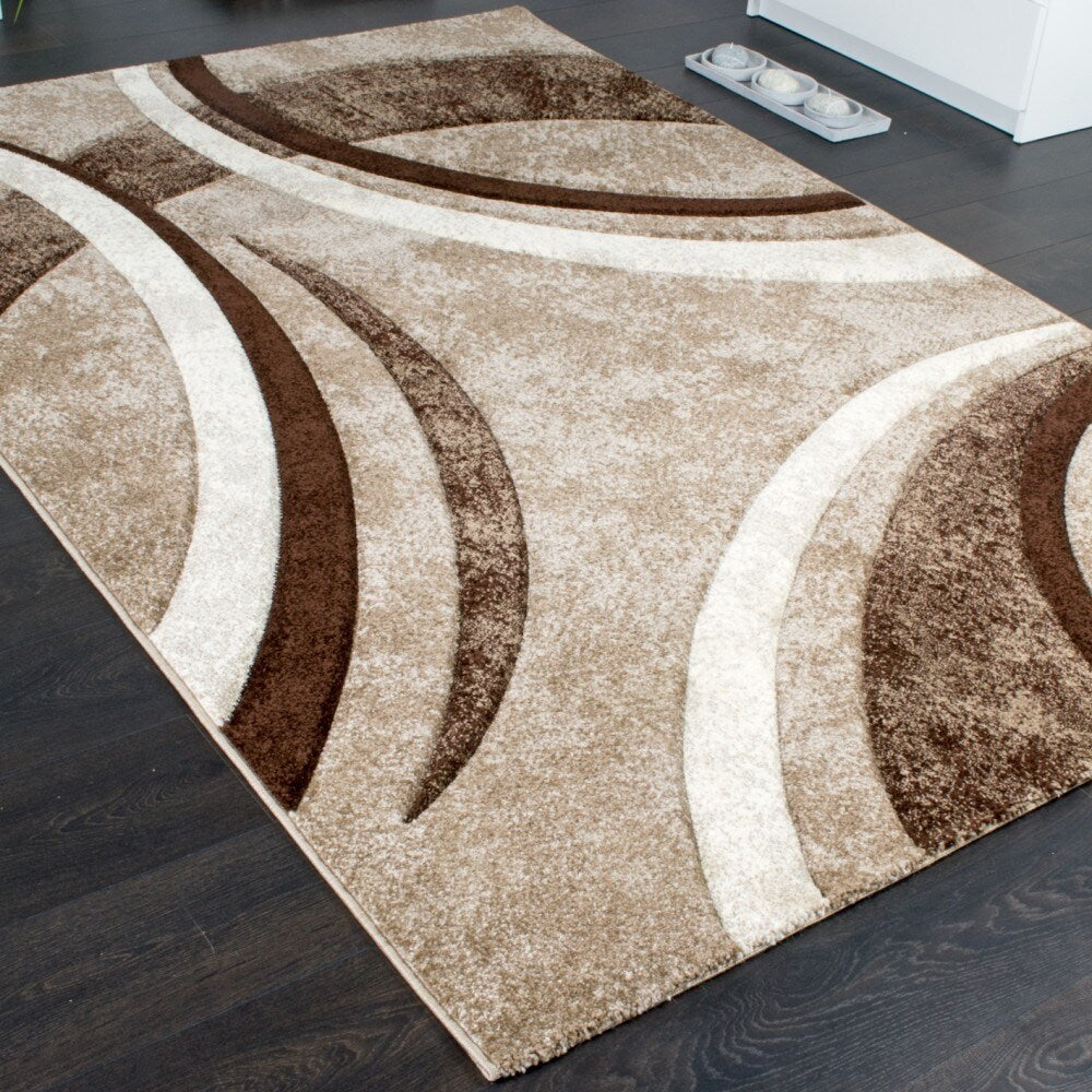 Tapis moderne pour salon, motif abstrait