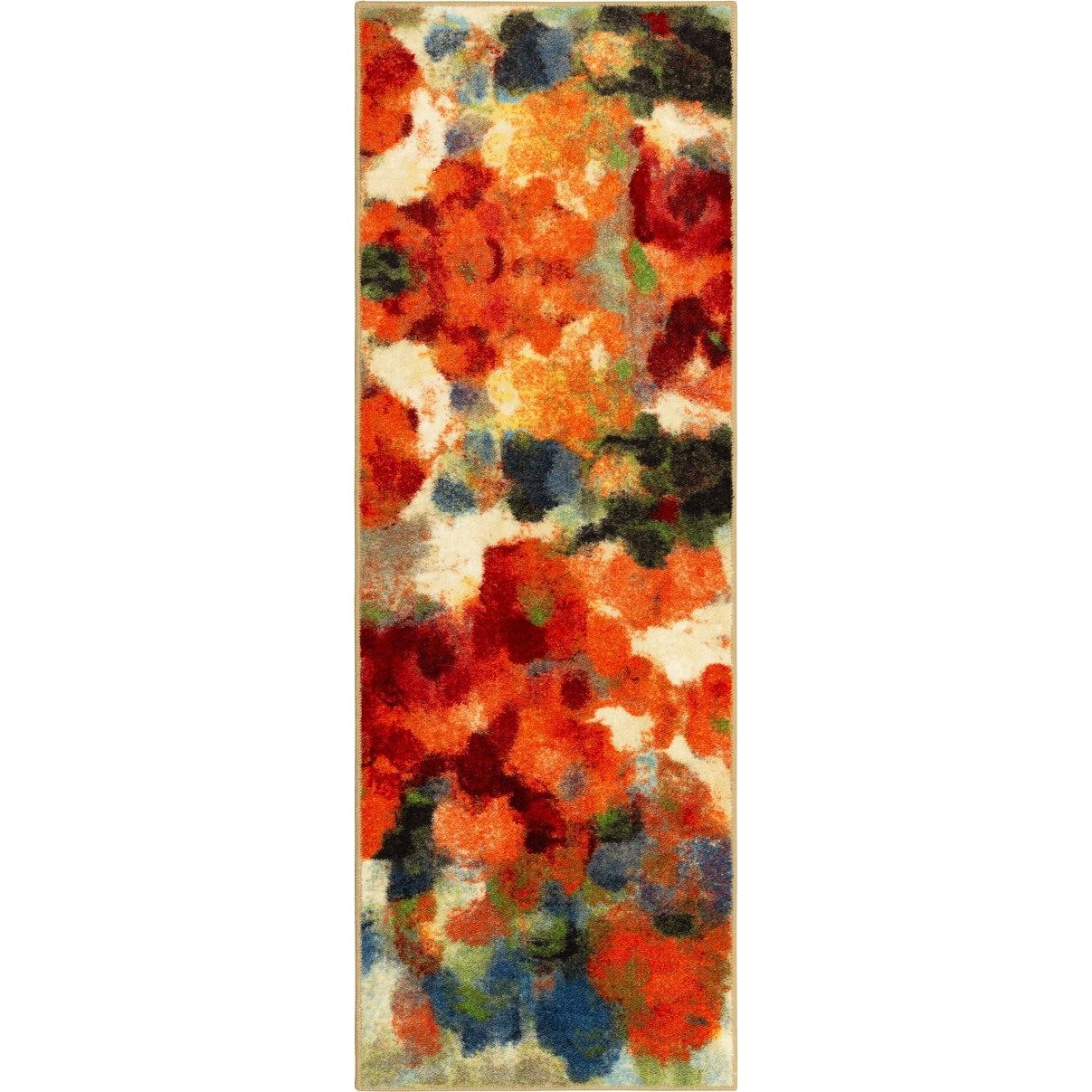 Tapis de jardin floral abstrait coloré de Mohawk Home