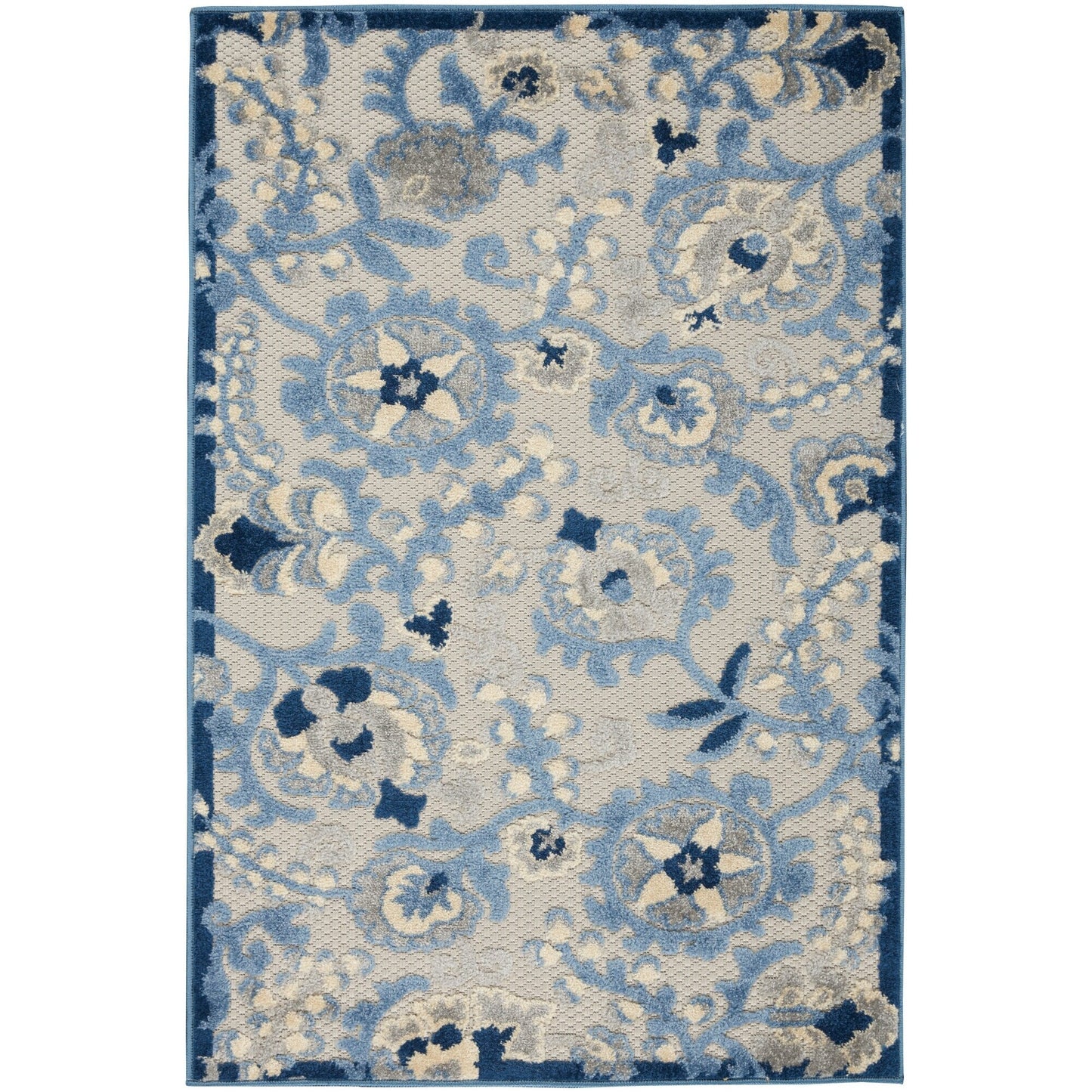 Tapis floral d'intérieur/extérieur Nourison Alice