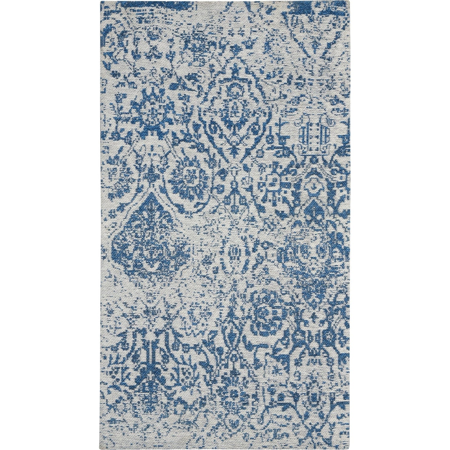 Tapis contemporain Nourison Damask vieilli