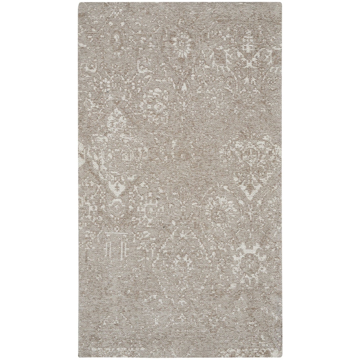 Tapis contemporain Nourison Damask vieilli