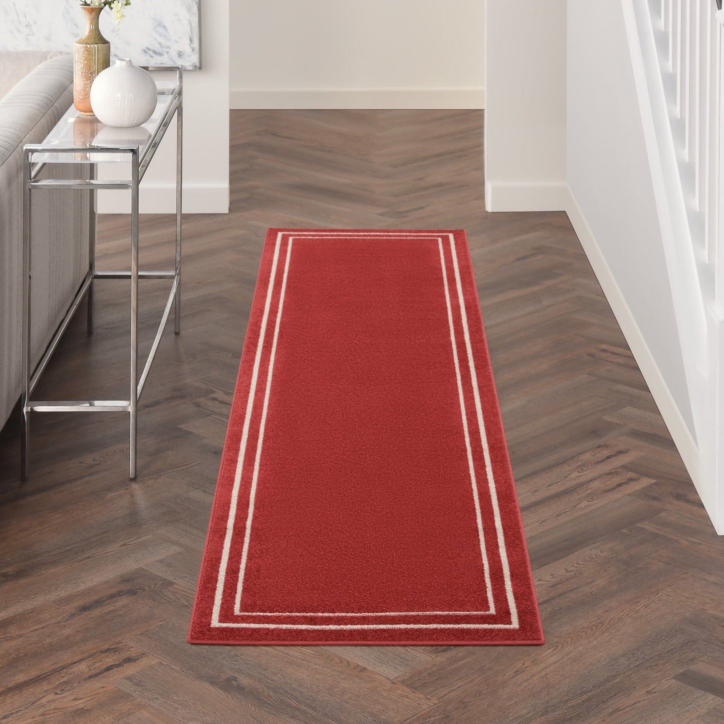 Tapis uni d'intérieur/extérieur Nourison Essentials