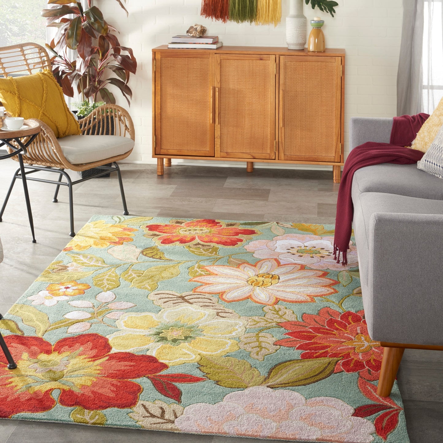 Tapis Nourison Fantasy Floral Wildflowers