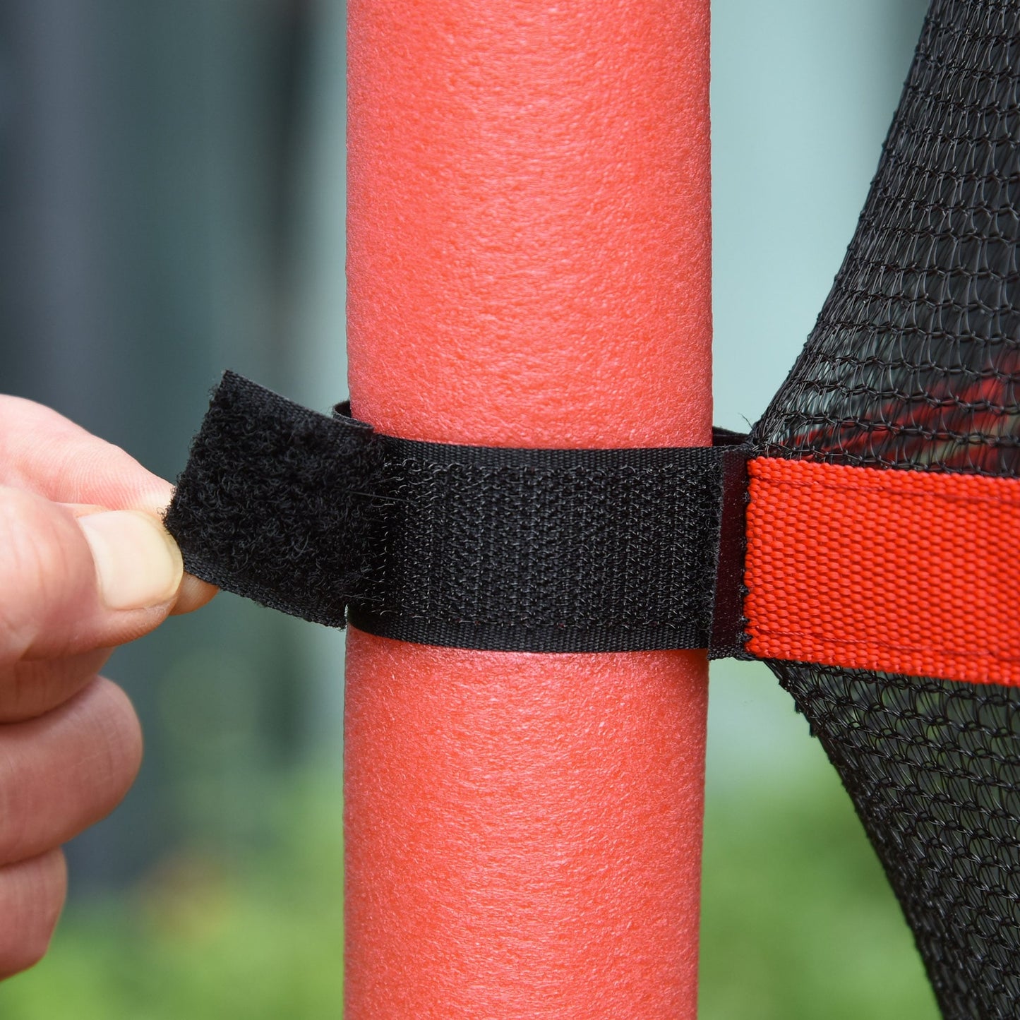 Trampoline Outsunny pour enfants de 1,5 m de diamètre avec filet pour l'intérieur et l'extérieur, de 3 à 6 ans