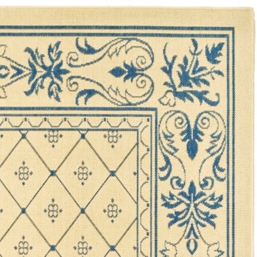 Tapis de jardin imperméable pour intérieur/extérieur SAFAVIEH Courtyard Hendrina