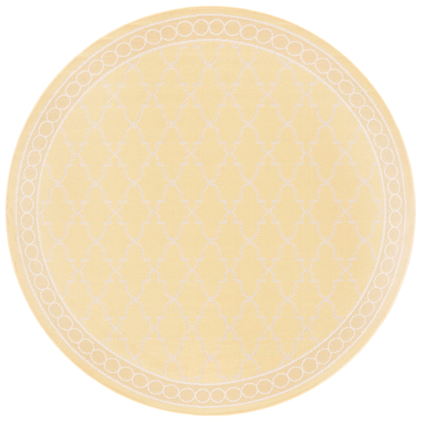 Tapis de jardin imperméable pour intérieur/extérieur SAFAVIEH Courtyard Janell Treillis