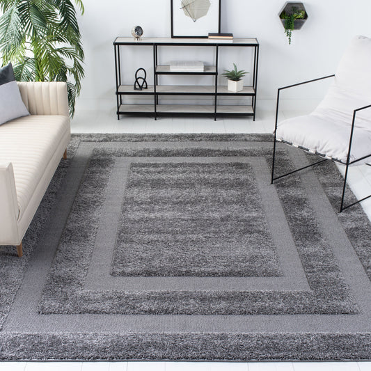 Tapis SAFAVIEH Florida Shag Antigoni Border 1,2 pouce d'épaisseur