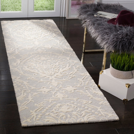 Tapis moderne en laine florale fait main SAFAVIEH Blossom Ambroisine