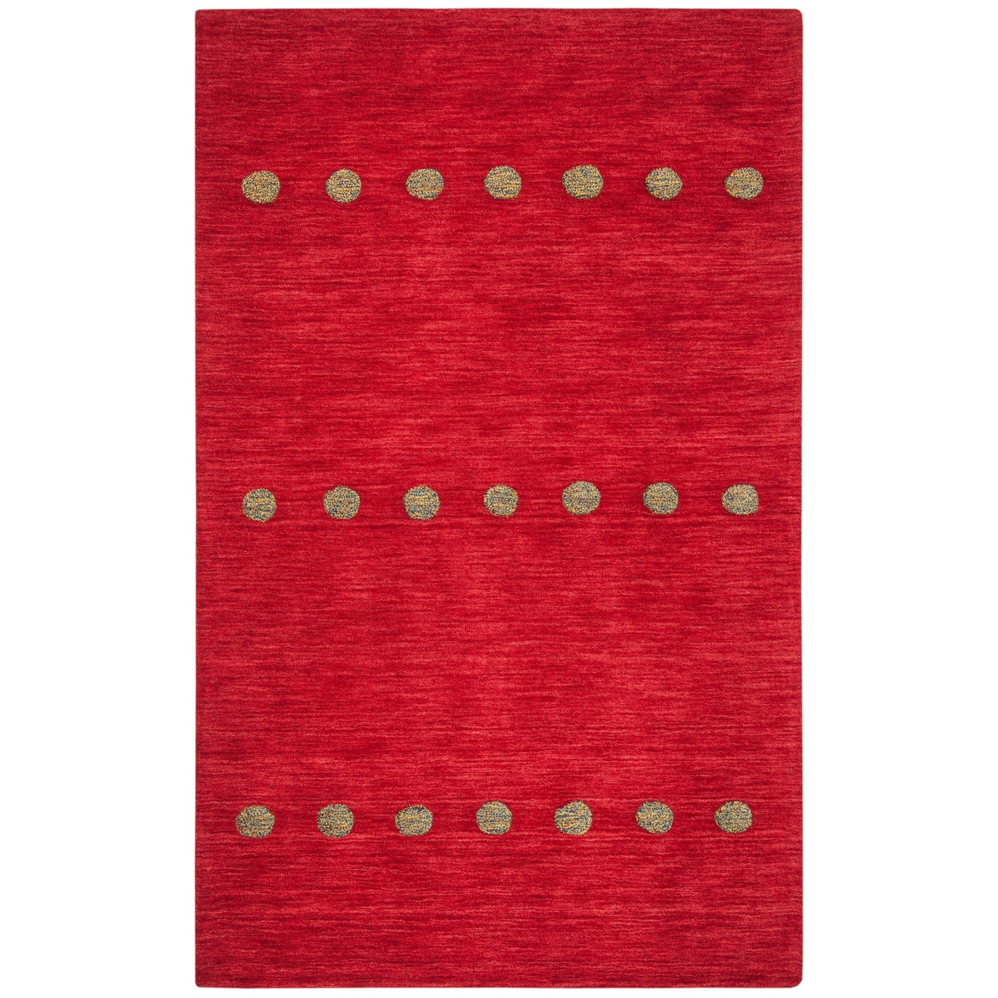 Tapis moderne en laine fait main SAFAVIEH Himalaya Poppy Glossary