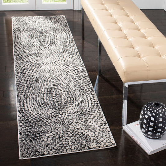 Tapis moderne abstrait en polyester SAFAVIEH Lurex Carleen