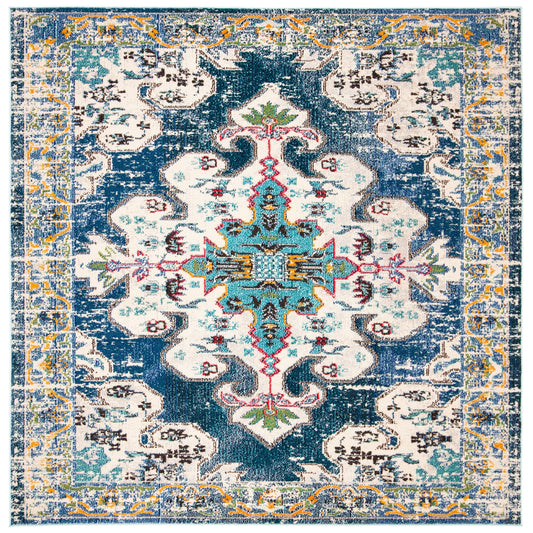 Tapis décoratif SAFAVIEH Madison Marilou Boho Medallion effet vieilli