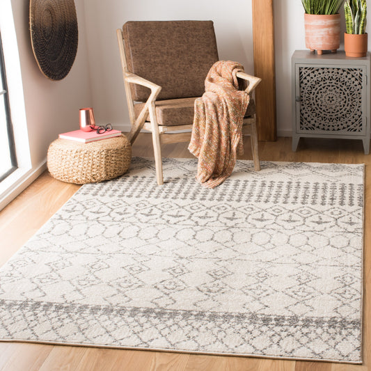 Tapis tribal bohème marocain rustique SAFAVIEH Tulum Ethelyn