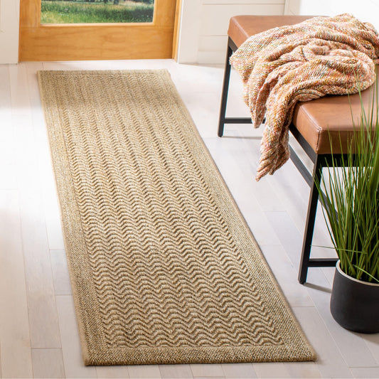 SAFAVIEH, Tapis en sisal moderne nacré Palm Beach