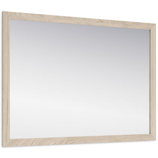 Miroir de chambre beige Cadmori Signature Design by Ashley - Marron - 38,86 L x 1,3 P x 27,68 H