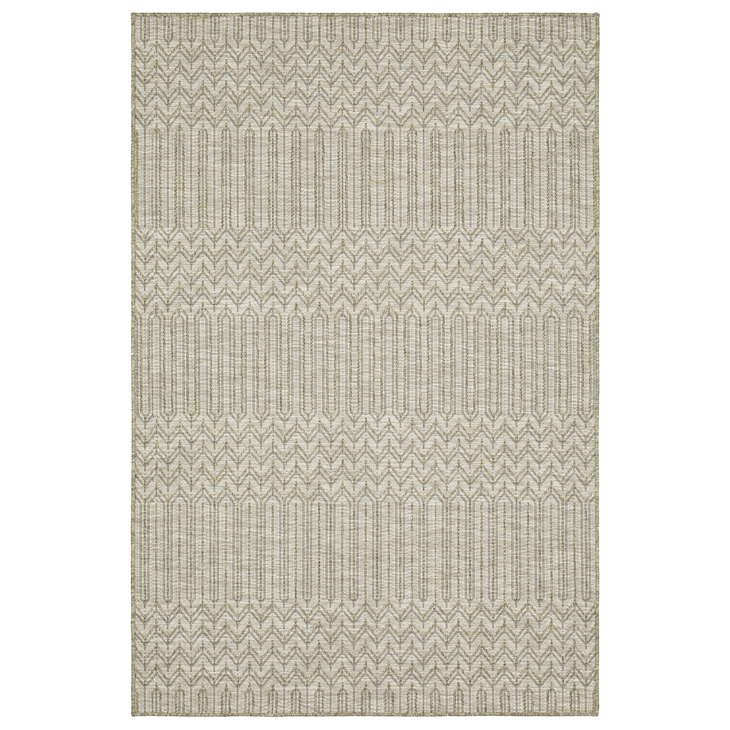 Tapis de sol Vista Home Tangelo Geometric Tan/Black Ultimate Performance