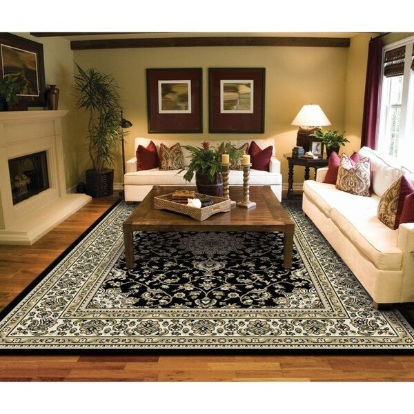 Copper Grove Savonlinna Bordered Persian Area Rug