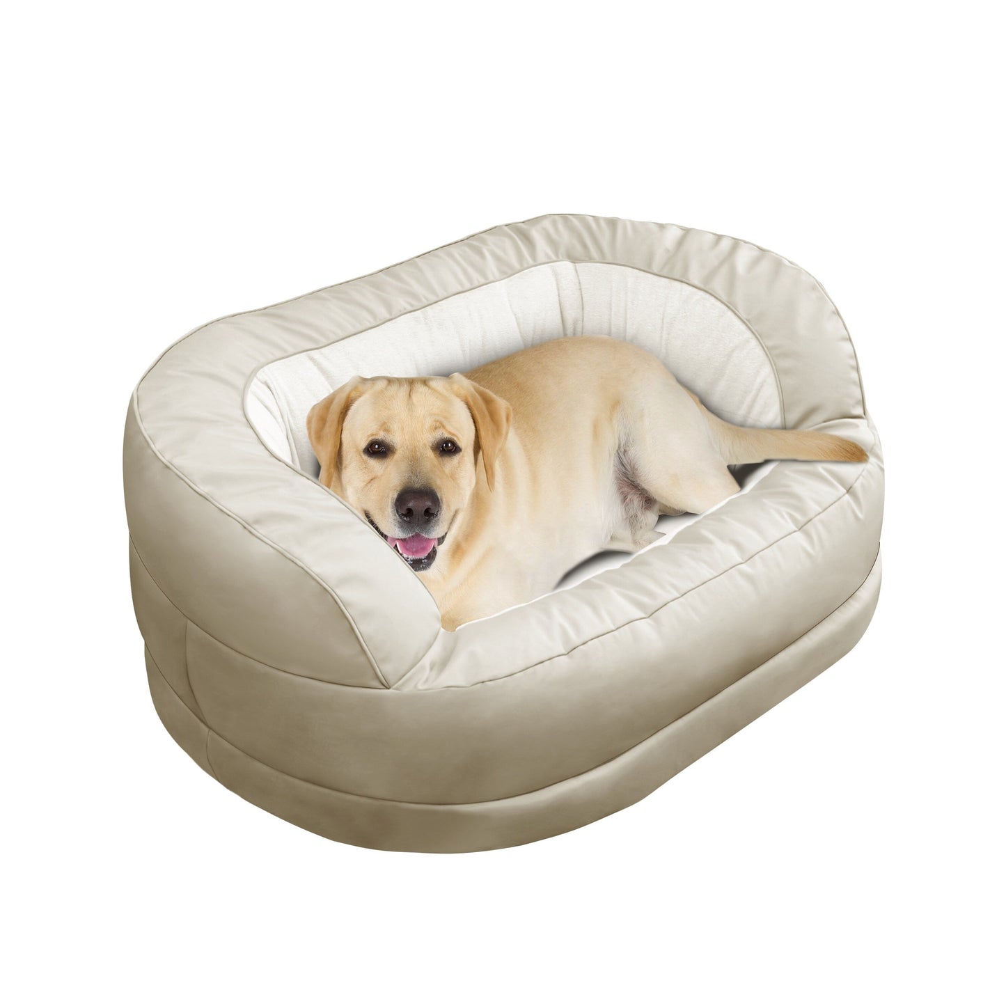 WOWMAX Lit orthopédique imperméable en mousse pour chien de grande taille