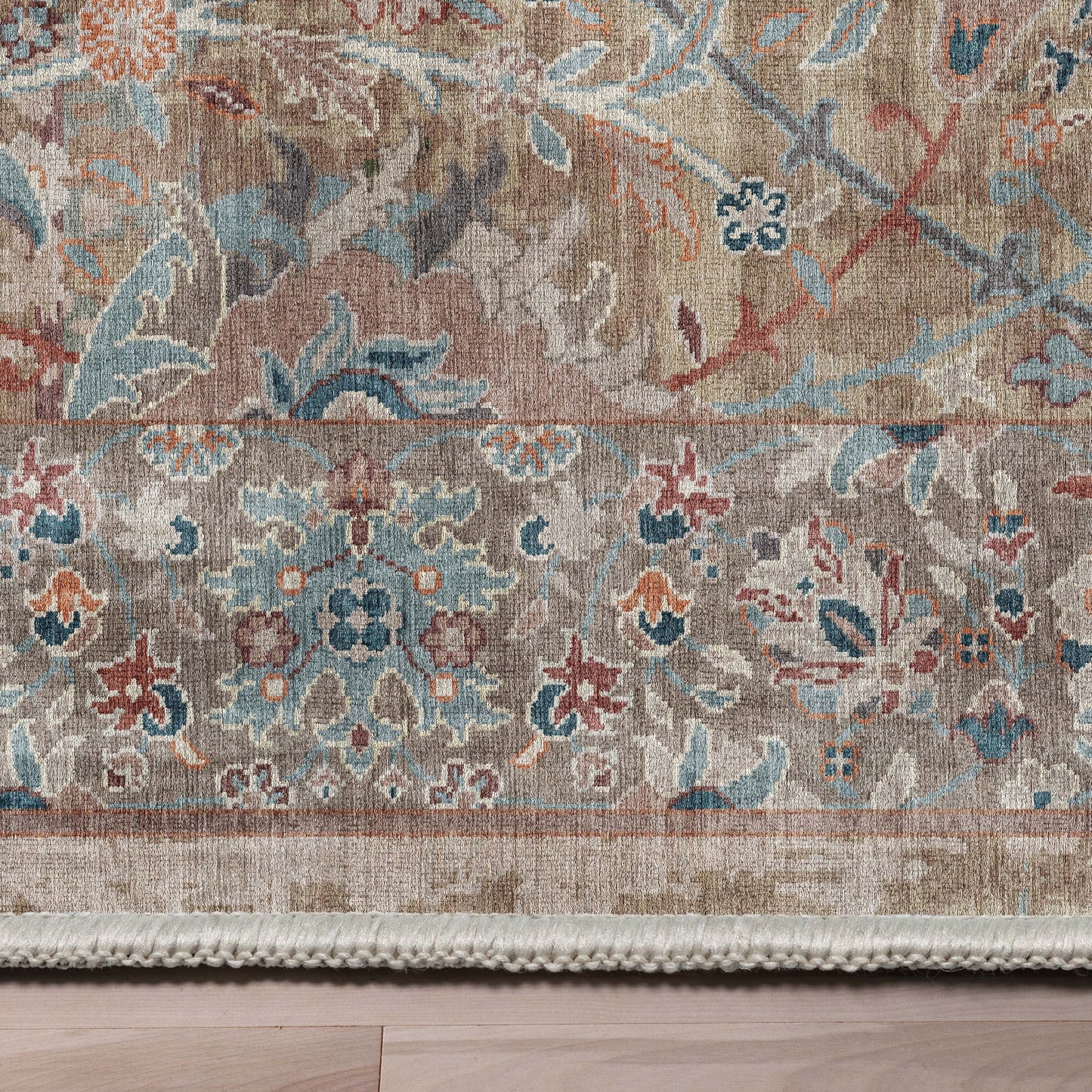 Tapis tissé à plat vintage Emilia Asha Well Woven