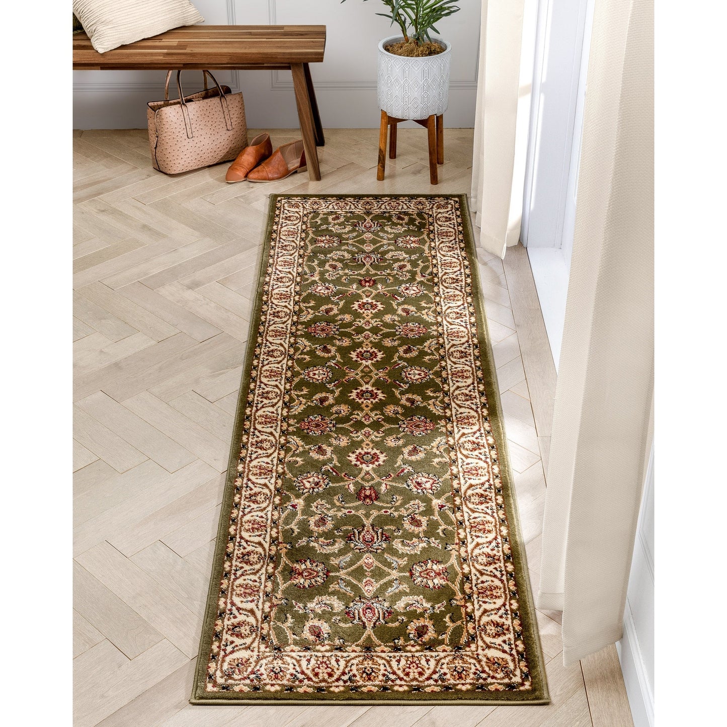 Tapis traditionnel oriental persan Barclay Sarouk bien tissé