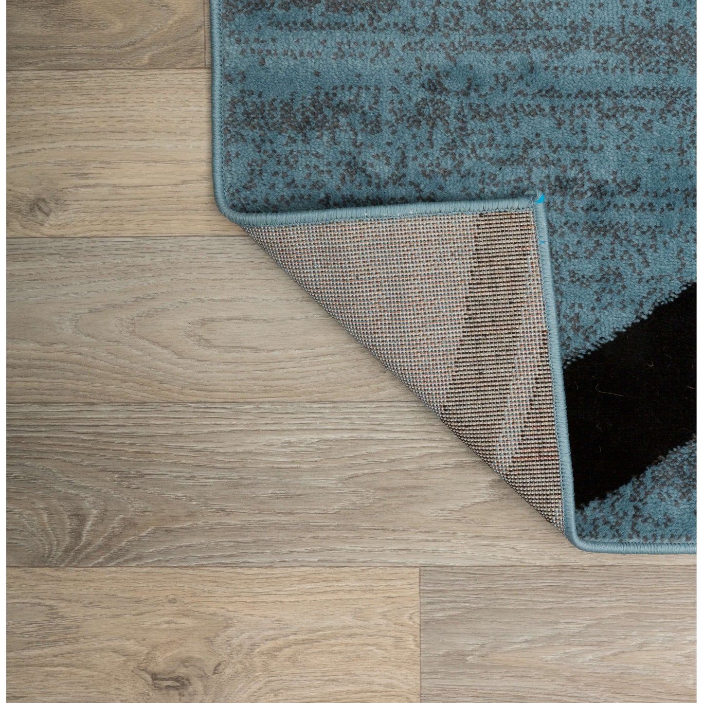 Tapis contemporain à motifs abstraits de cercles de la World Rug Gallery