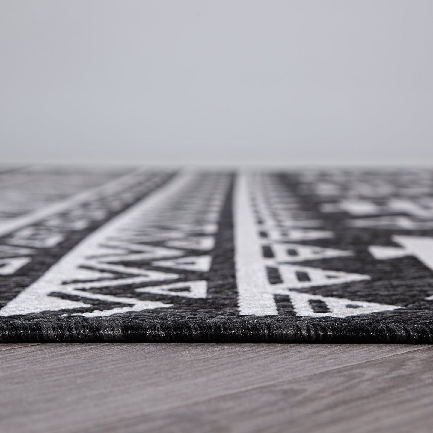 Tapis d'intérieur/extérieur texturé à motif géométrique bohème vieilli World Rug Gallery