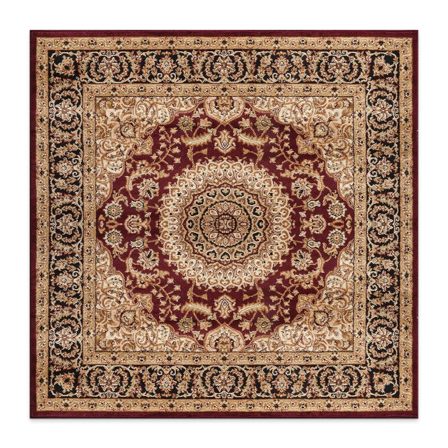 Tapis médaillon oriental traditionnel de la World Rug Gallery
