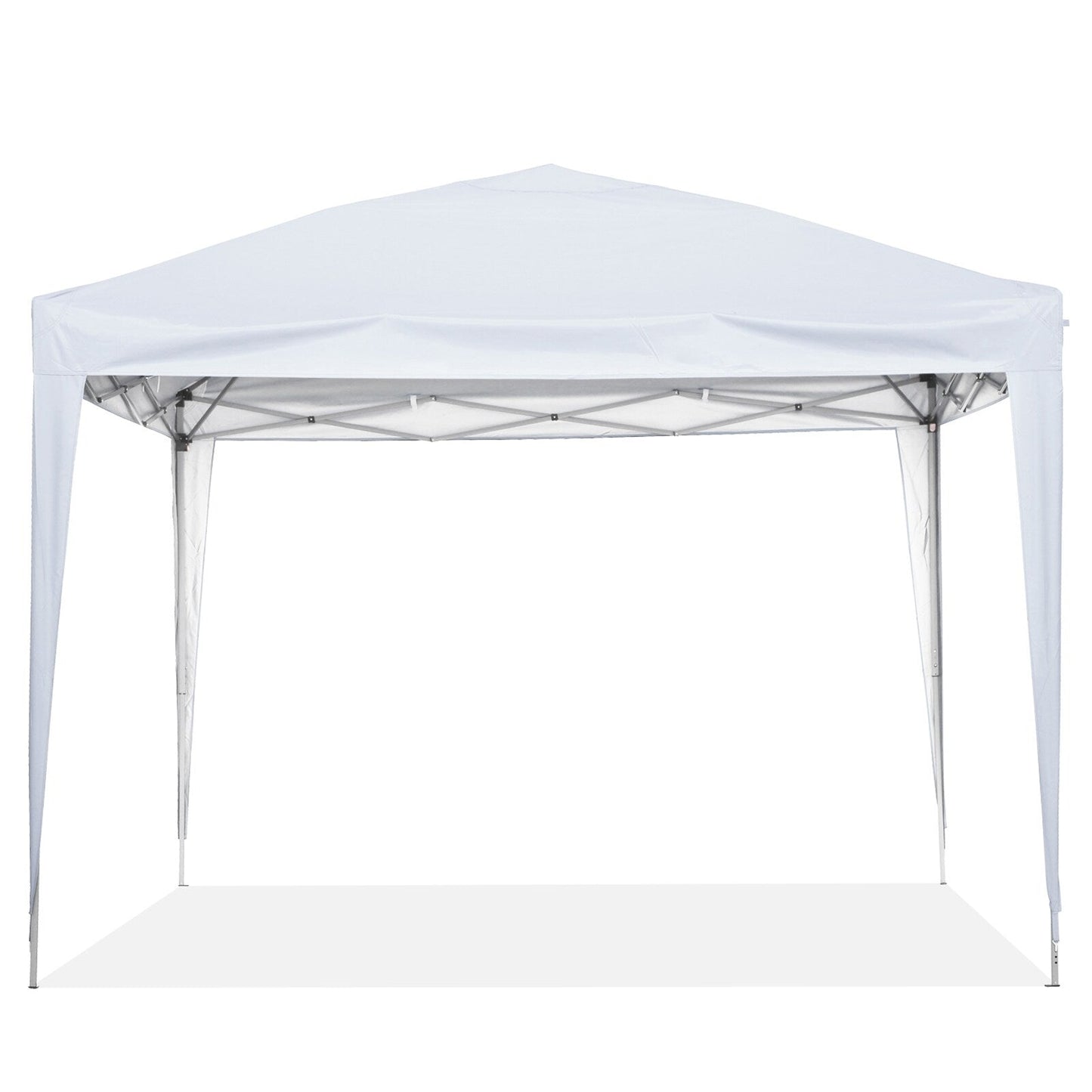 Tente de jardin pop-up Zenova 10' x 10' pour extérieur, tonnelle, fête, mariage