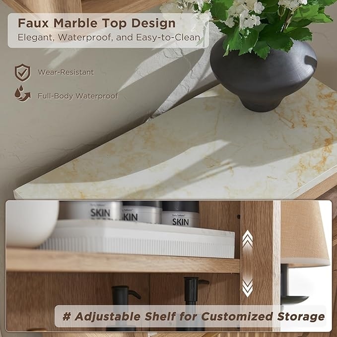 Armoire murale de salle de bain moderne, armoire à pharmacie, organiseur de rangement mural