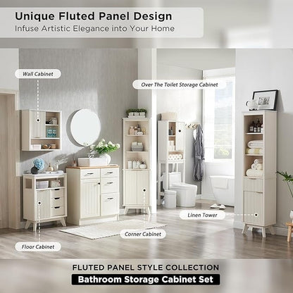 Armoire murale de salle de bain moderne, armoire à pharmacie, organiseur de rangement mural