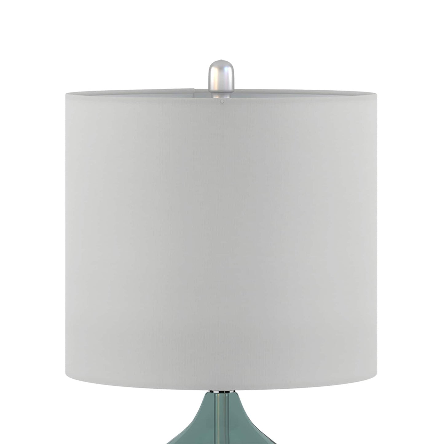 Lampe de table en verre courbé Ellipse, lot de 2