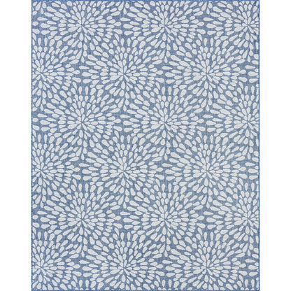Exo Coastal Floral Indoor/Outdoor Area Rug