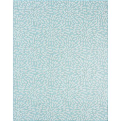 Exo Coastal Floral Indoor/Outdoor Area Rug