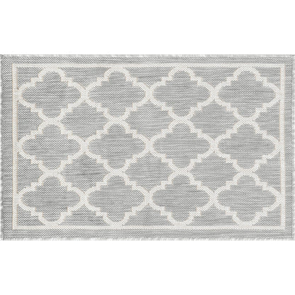 Exo Coastal Geometric Indoor/Outdoor Area Rug