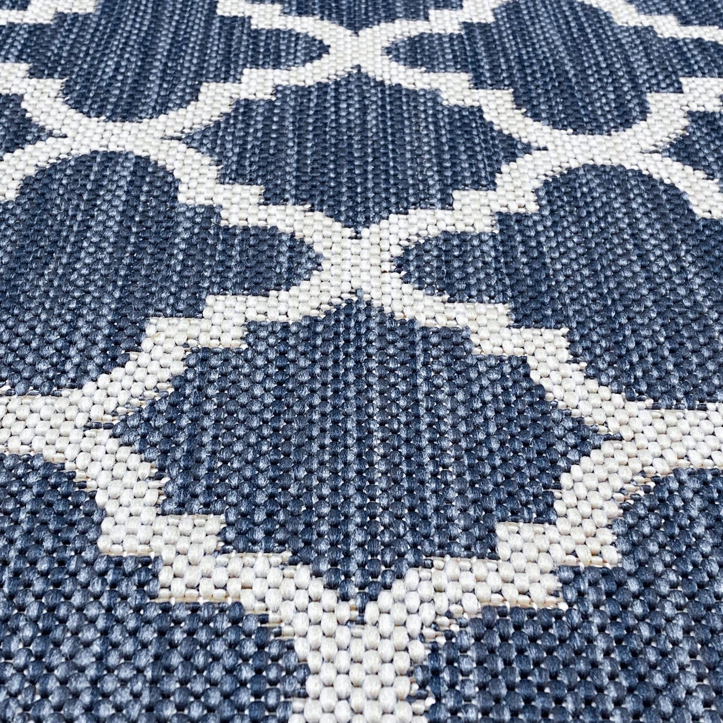 Exo Coastal Geometric Indoor/Outdoor Area Rug