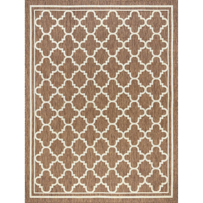 Exo Coastal Geometric Indoor/Outdoor Area Rug