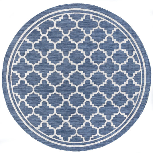 Exo Coastal Geometric Indoor/Outdoor Area Rug
