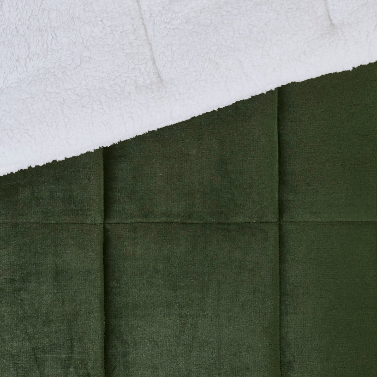 Parure de couette Woolrich Alton en duvet synthétique et sherpa